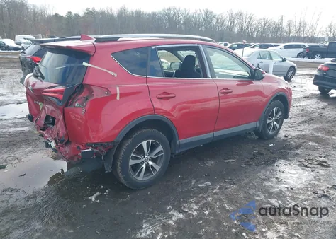 2017 Toyota Rav4 Xle из США, поврежденный, VIN JTMRFREV5HJ165708